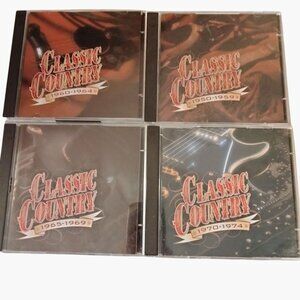Classic Country CD Collection 1950 1974 CD Set Sony